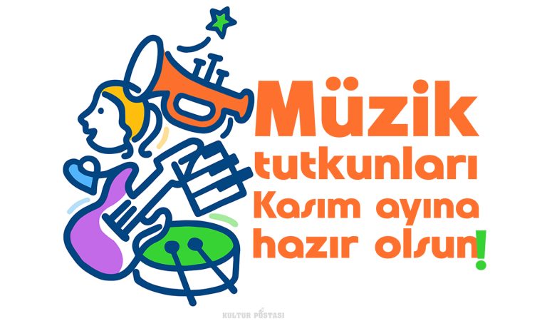 Müzik tutkunları Kasım ayına hazır olsun!