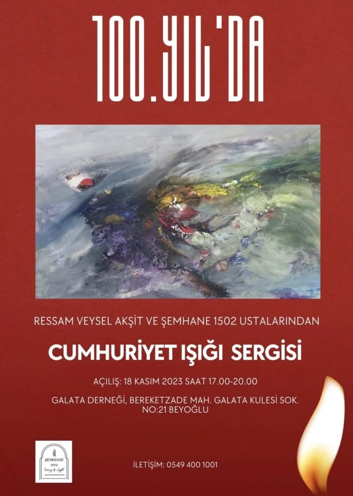 yılda Cumhuriyet Işığı Sergisi