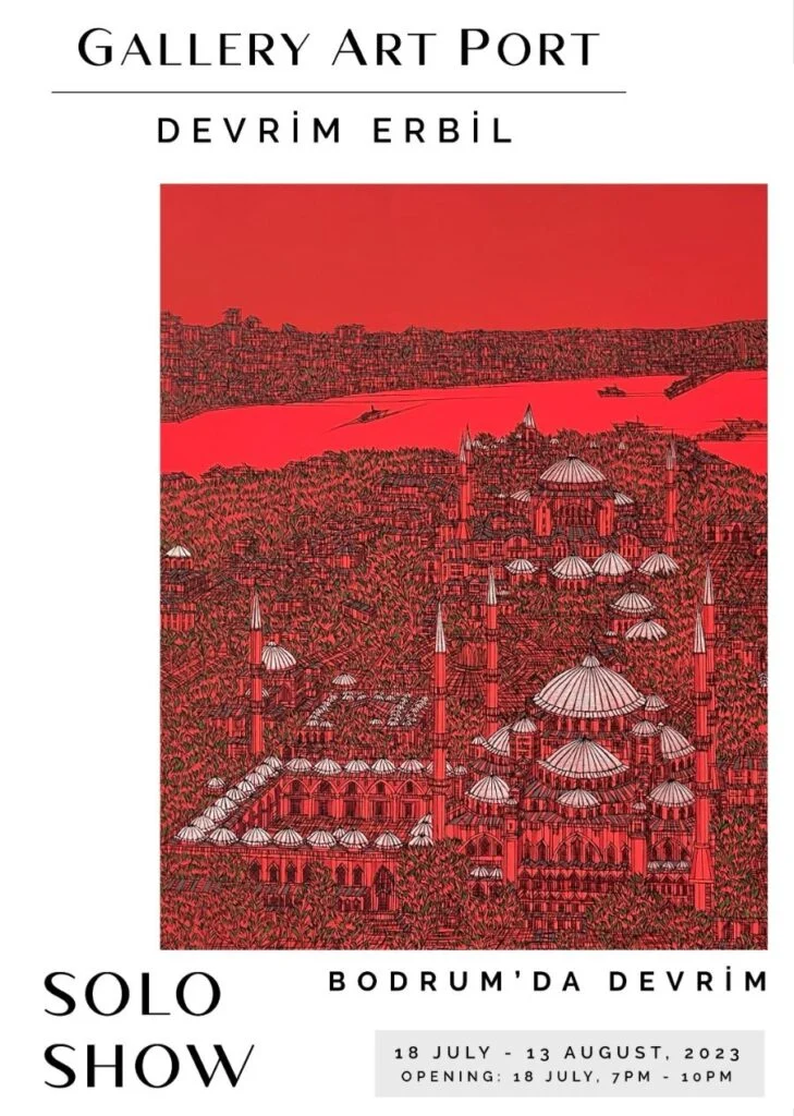 Devrim Erbil’den müthiş sergi: Bodrum’da Devrim