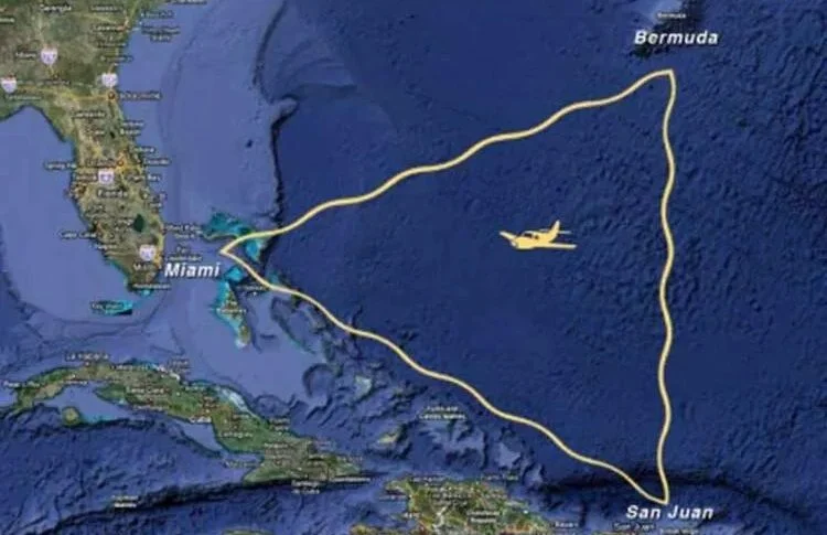 Bermuda Şeytan Üçgeni, Atlantik Okyanusu